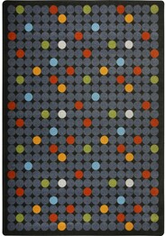 Joy Carpets Playful Patterns Spot On Licorice